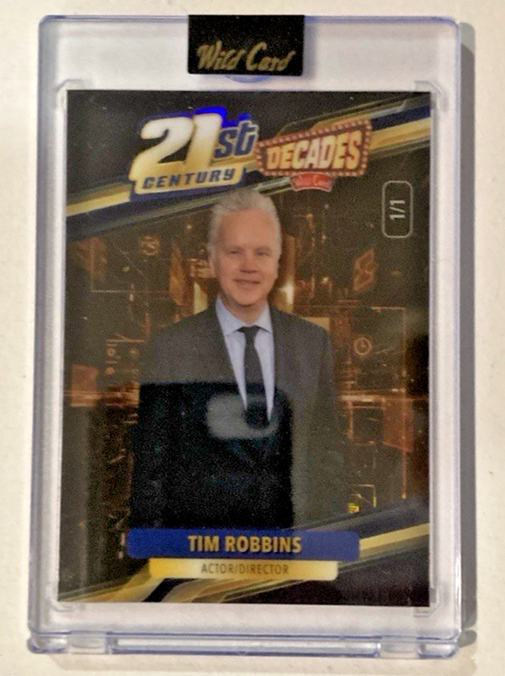 2026 Wild Card 21st Century Decades Tim Robbins 1/1 Factory Encased One of One